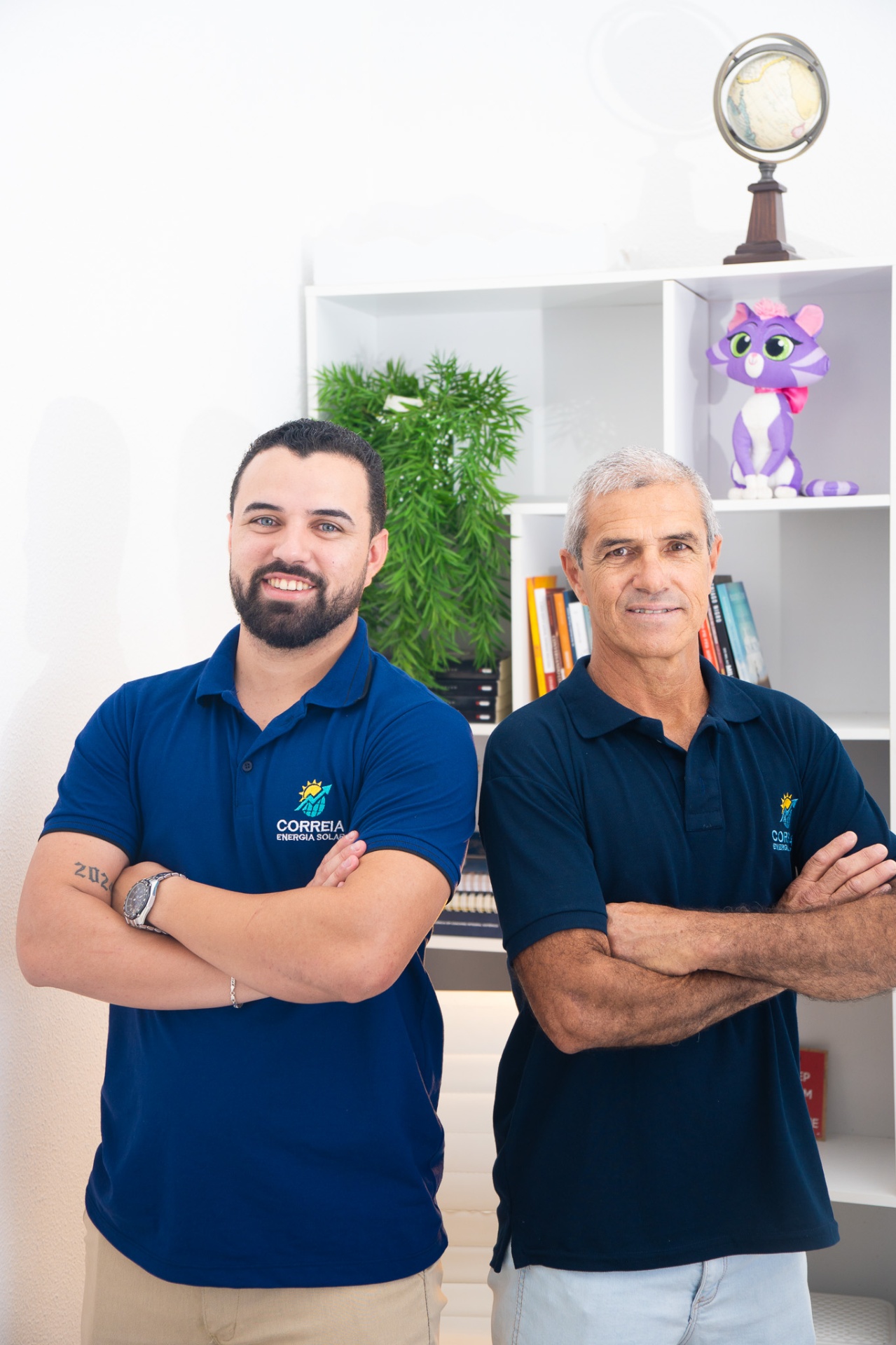 A equipe Correia Energia Solar — confiança de geração a geração